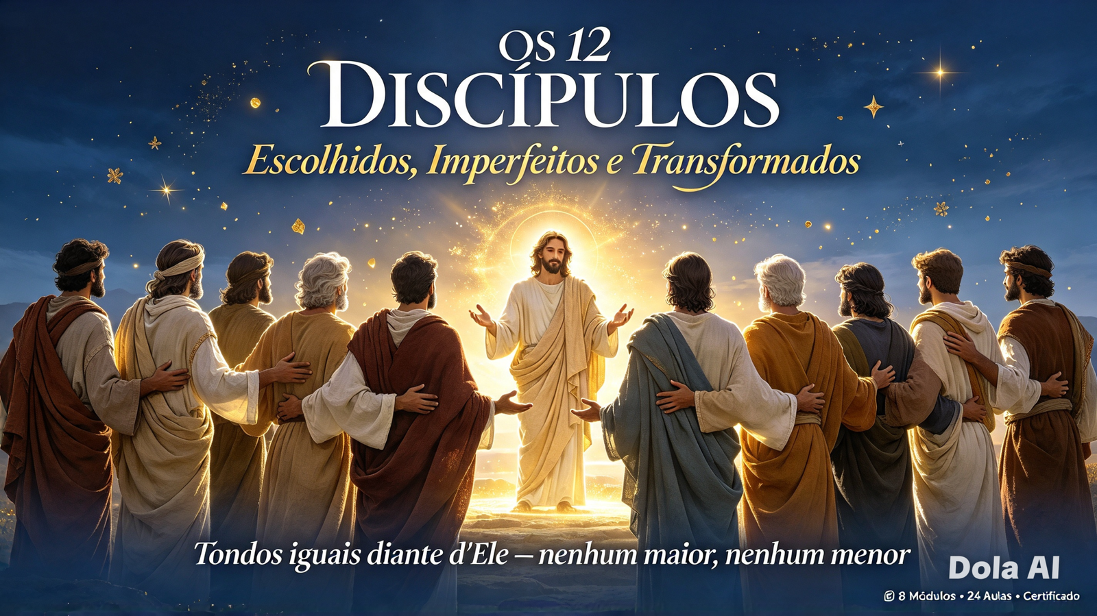 CURSO COMPLETO: OS 12 DISCÍPULOS — Quem Eram, Como Viveram e o Que Deixaram para Nós